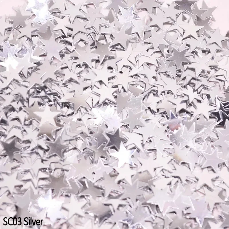 YALiya Coriandoli, Coriandoli Stella Glitterata, Lamina Stelline Paillettes, Coriandoli Laurea, Stelline Scintillanti, per Decorazioni Tavolo,Decorazioni Carnevale,Decorazioni Compleanno(60g