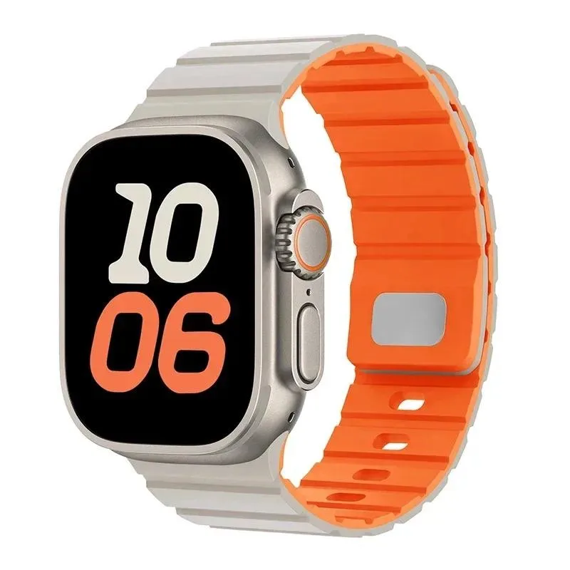 Silicone Magnetic Bracelet Watch Band
