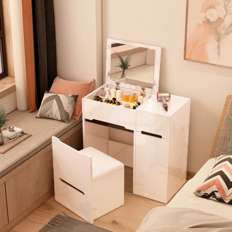 

Speciality White Console Dressers Bedroom Modern Outdoor Professionals Dressers Exquisite Folding Schminktisch Furniture ZT50SD