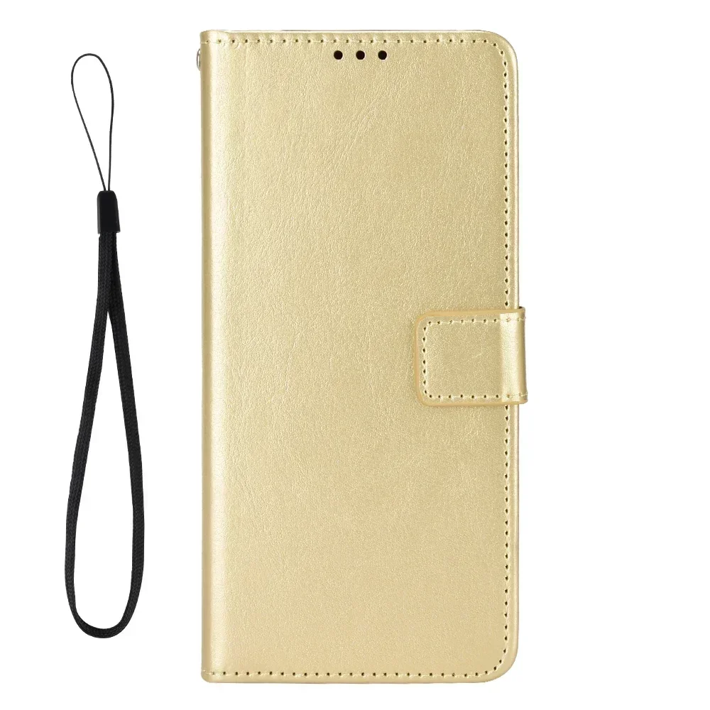 Retro Leather Wallet Case - Luxury Flip Cover