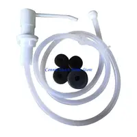 LXAF ปั๊มจ่ายสบู่สแตนเลสสำหรับหัวพร้อมชุดท่อต่อซิลิโคน 5