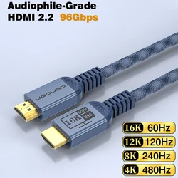 UGOURD Ultra High - Speed 8K HDMI Cable with Dynamic HDR and Dolby Atmos Support - 3m (HDMI2.2)