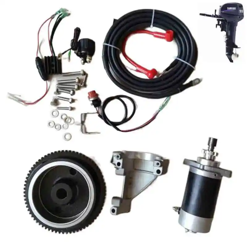F9.9 Electric Start Kit For Yamaha F9.9hmhl F9.9hmhs Haifei Hidea 4t 9