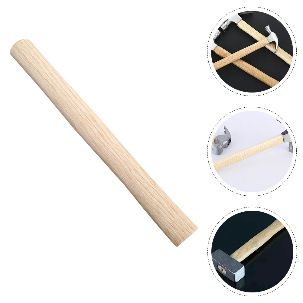 Manual Tools Woodworking Tool Fitting Hammer Handle Replacement Outdoor Wooden Handles Accessory