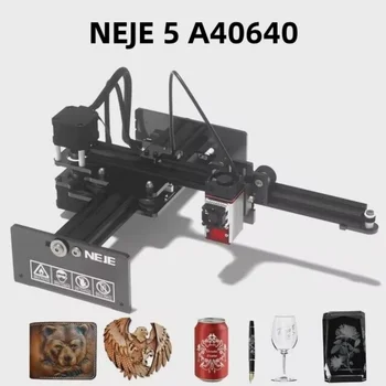NEJE 5 A40640 80W Laser Engraving Machine Metal Wood CNC Engraving  Cutting Machine and Cutting Machine Blu-ray CNC Machine