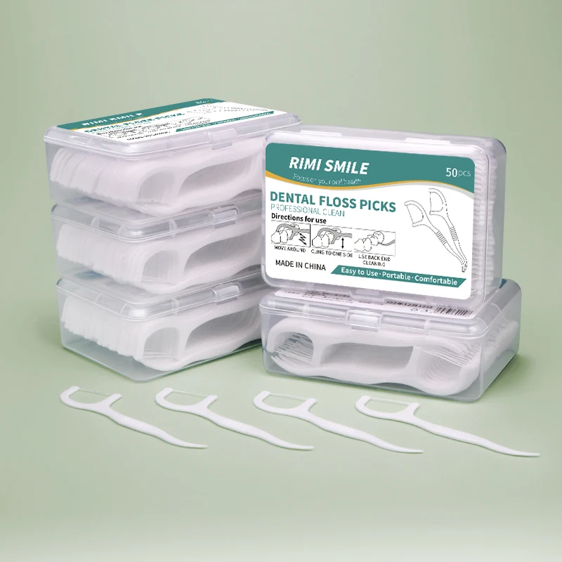 50/150/300/600/1000 PCS dental floss sticks oral care tools 5
