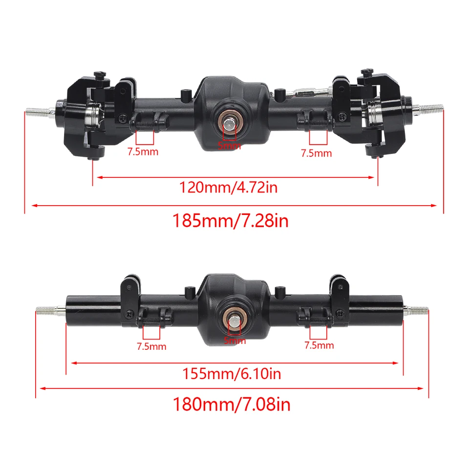 RCカーバンパー Compatible With MN128 1/10 RCクローラーカーアップグレード改造パーツアクセサリーメタル RCバンパー  Compatible With MN For MN128 1/12 RCカーアップグレード改造交換パーツアクセサリーメ MN128 MN 128 メタル フロントとリアバンパー牽引フック付き ... For MN128 1/10 RC カー用 AD22-金属製フロント＆リアバンパー 牽引フック付き アップグレードパーツ 修理交換用