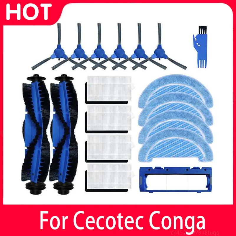 

Replacement Parts for Cecotec Conga 990 Vital / Conga 999 Vital Robot Vacuum Cleaner