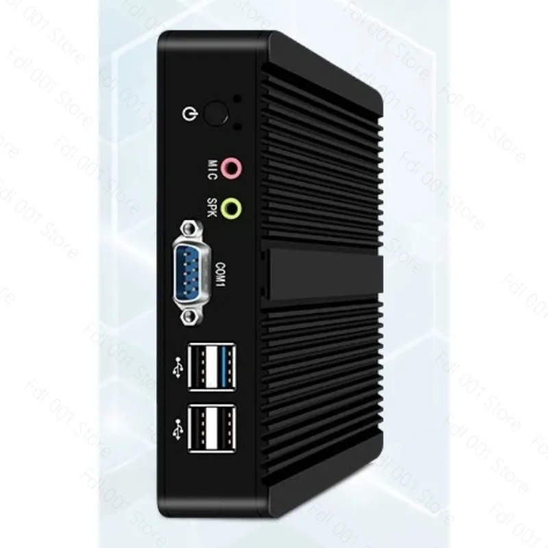 N2840 팬리스 마이크로 PC 쿼드 코어 J6412 베어본, 리눅스용 저전력 가정..