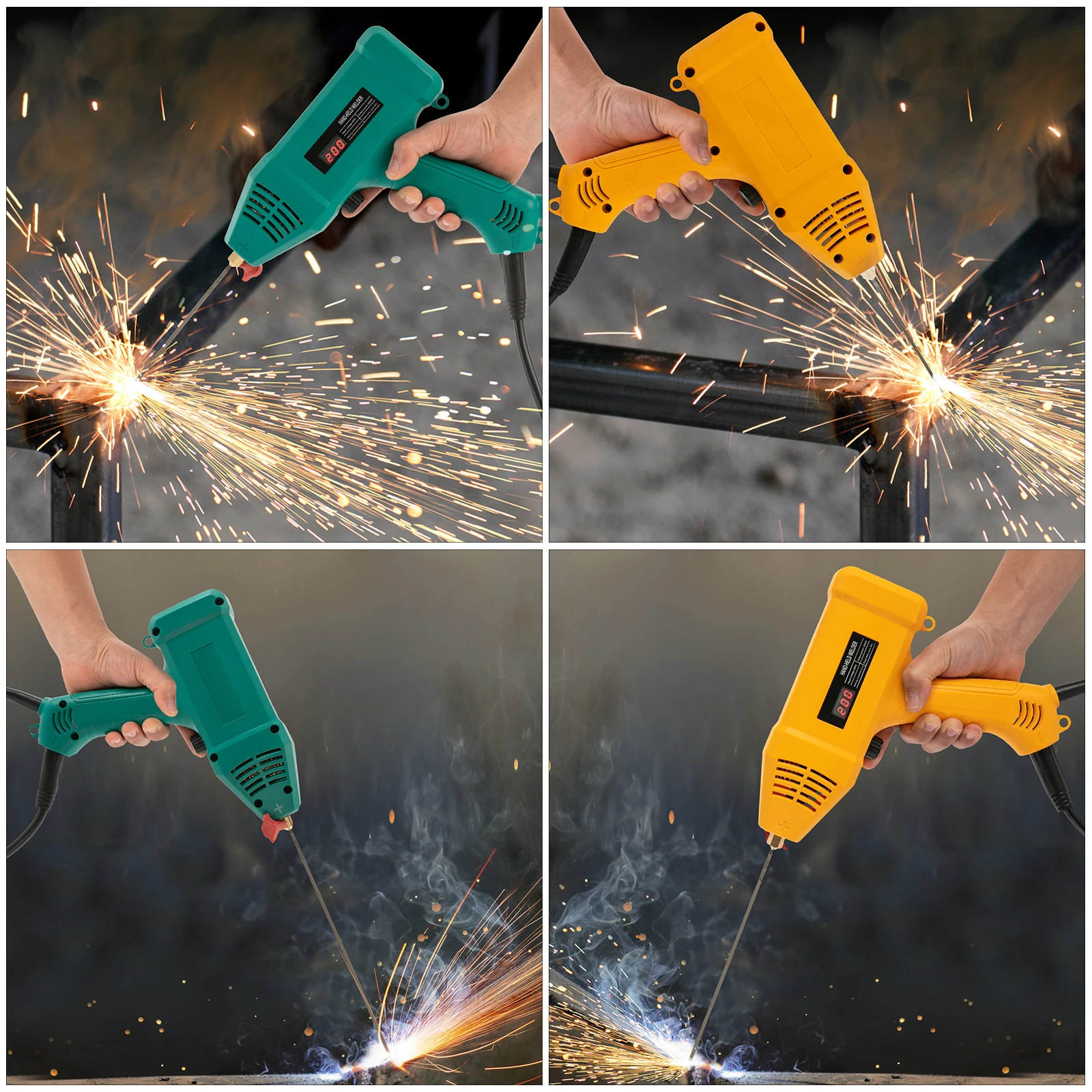Portable Handheld Welding Machine 220V 3000W Digital Welding Machine High Precision High-efficiency Welding Equipment 4