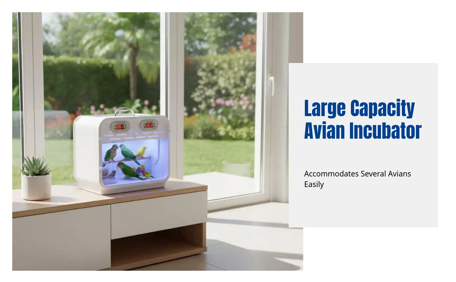 Intelligent Parrot Incubator, Warm Air Brooder, Constant Temperature, Spacious, Quiet, Automatic Ventilation for Young Birds Intelligent Parrot Incubator, Warm Air Brooder, Constant Temperature, Spacious, Quiet, Automatic Ventilation for Young Birds