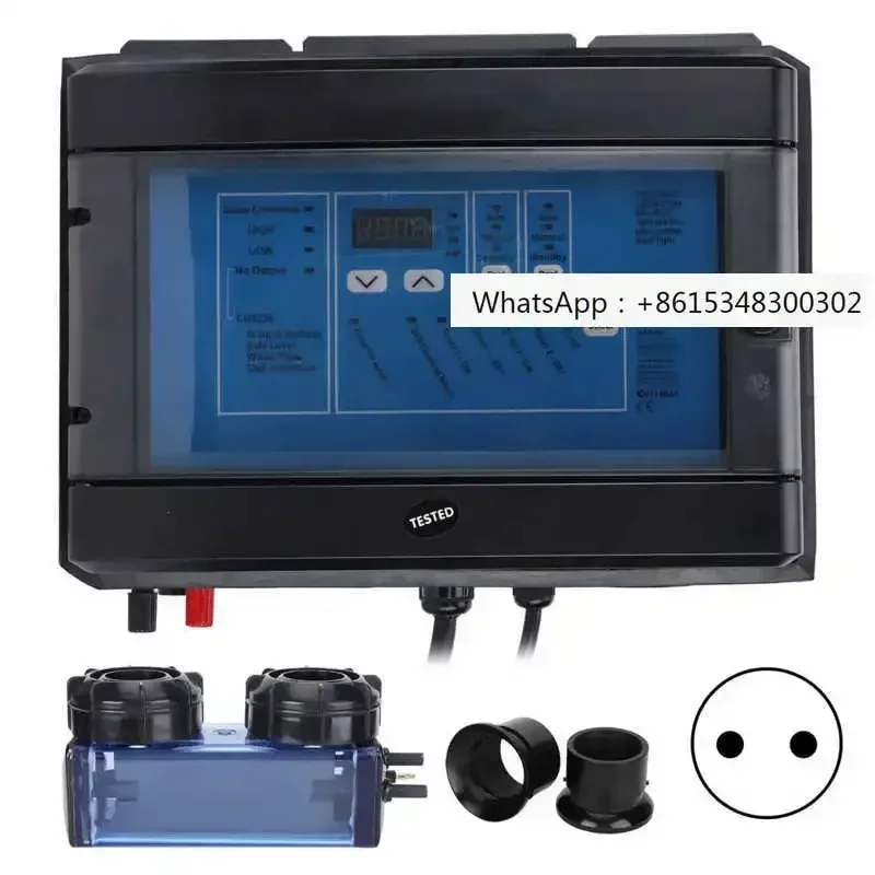 

20g/h 50g/h Electrolytic Salt Chlorine Machine 100W Chlorine Generator for Swimming Pool SPA Water Treatment Machines AU EU Plug