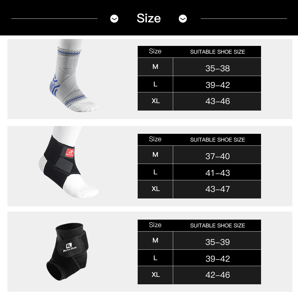 Vilico Ankle Brace Adjustable Ankle Support Protection Elastic Compression Brace Guard Support Running Bandage Wrap ankle support ankle straps fitness ankle straps ankle support brace