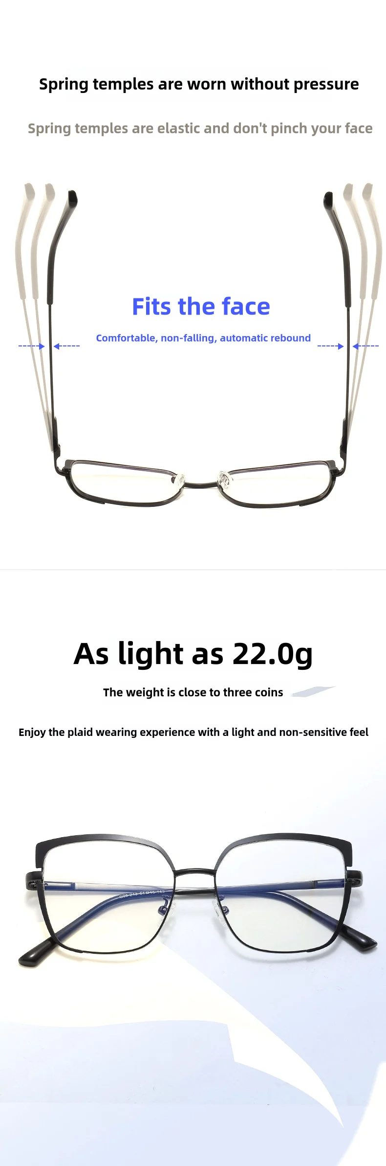 O-Q CLUB Women's Grade Glasses Anti Blue Light Lenses Woman's Eyeglasses Lunettes Myopia Reading Glass Sunglasses Man Eyewear