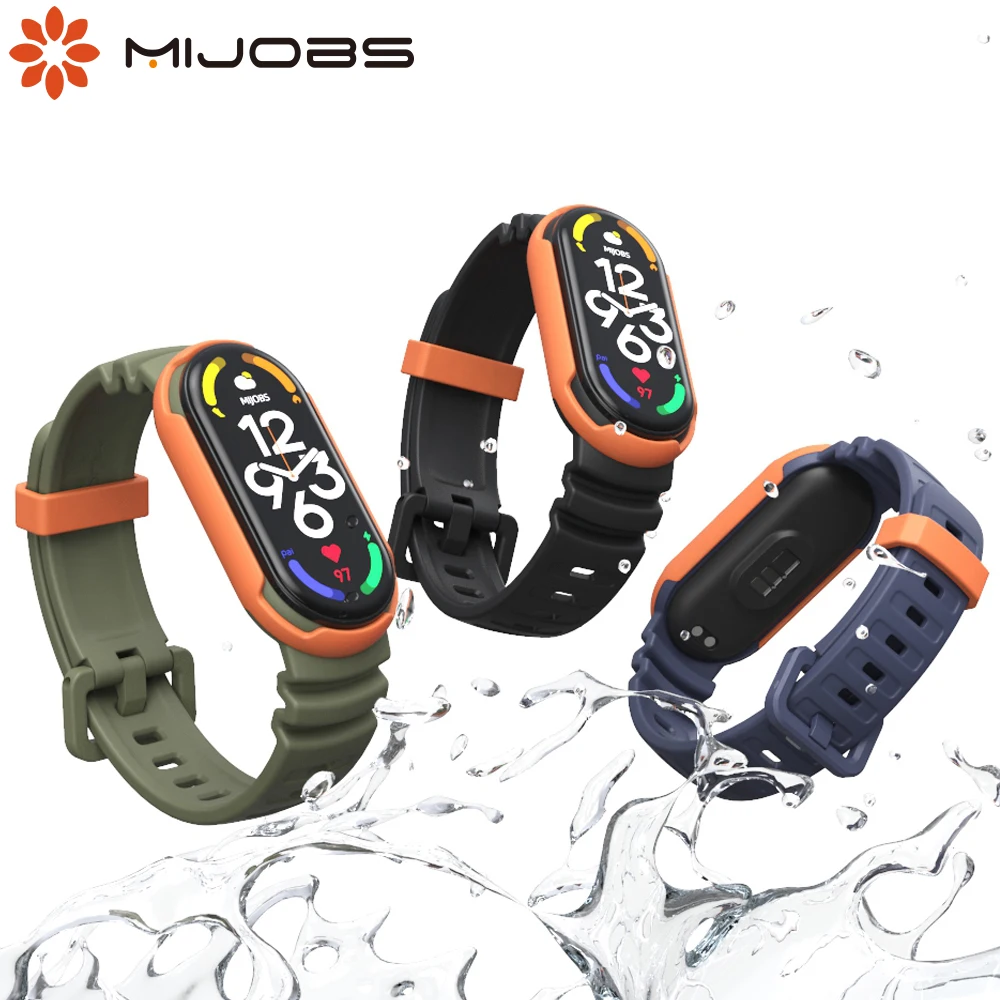 Strap for Xiaomi Mi Band Sport Watch Silicone Wristbands