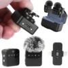 Mini Microphone for IPhone/Android/Camera with Noise Reduction Plug & Play Lapel Mic for Video Recording Vlogging Interview 1