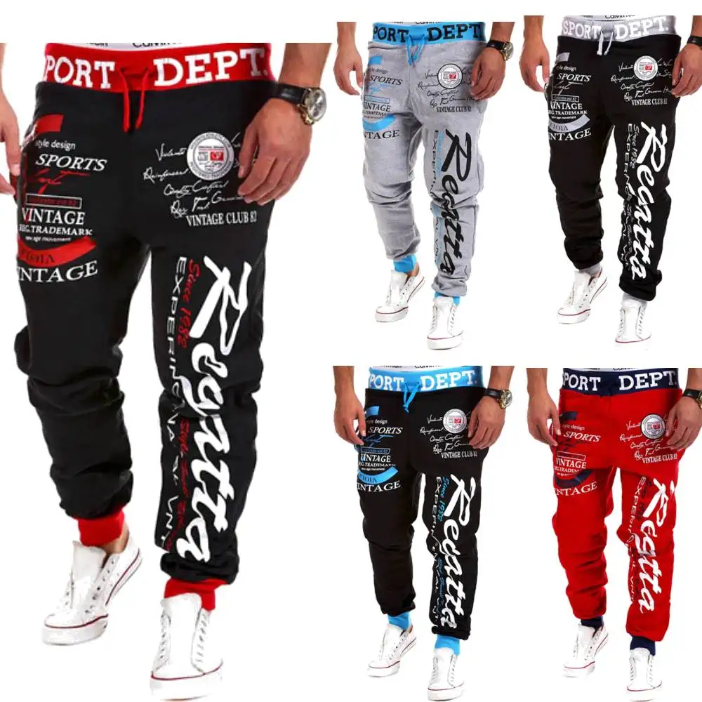 

Sweatpants Gym Workout Track Bottoms Mens Women Casual Joggers Baggy Trousers Sport Dept Bodybuilding Pants High Street Hop Hip