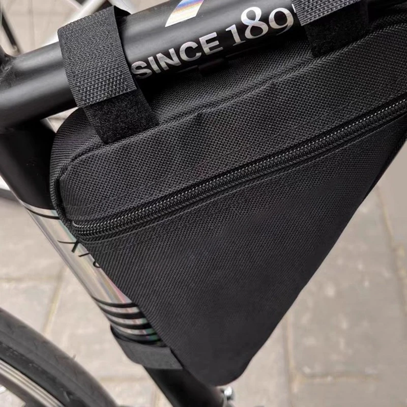 Bike Bicycle Triangle Bag Front Tube Frame Waterproof MTB Bicycle Saddle Bags Triangle Pouch Frame Holder Cycling Accessories
