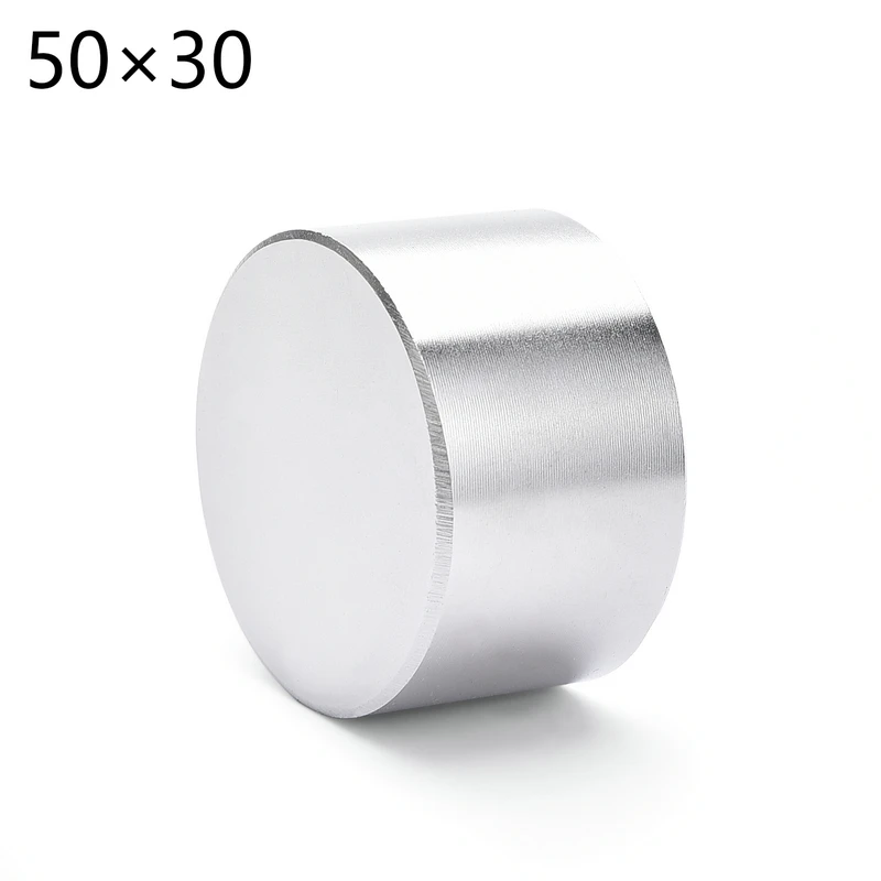 원형 강력 자석, 희토류 N35, N52, D40mm-D70mm 네오디뮴 자석, 강력한 영구 자석, 이마네 40x10, 50x30