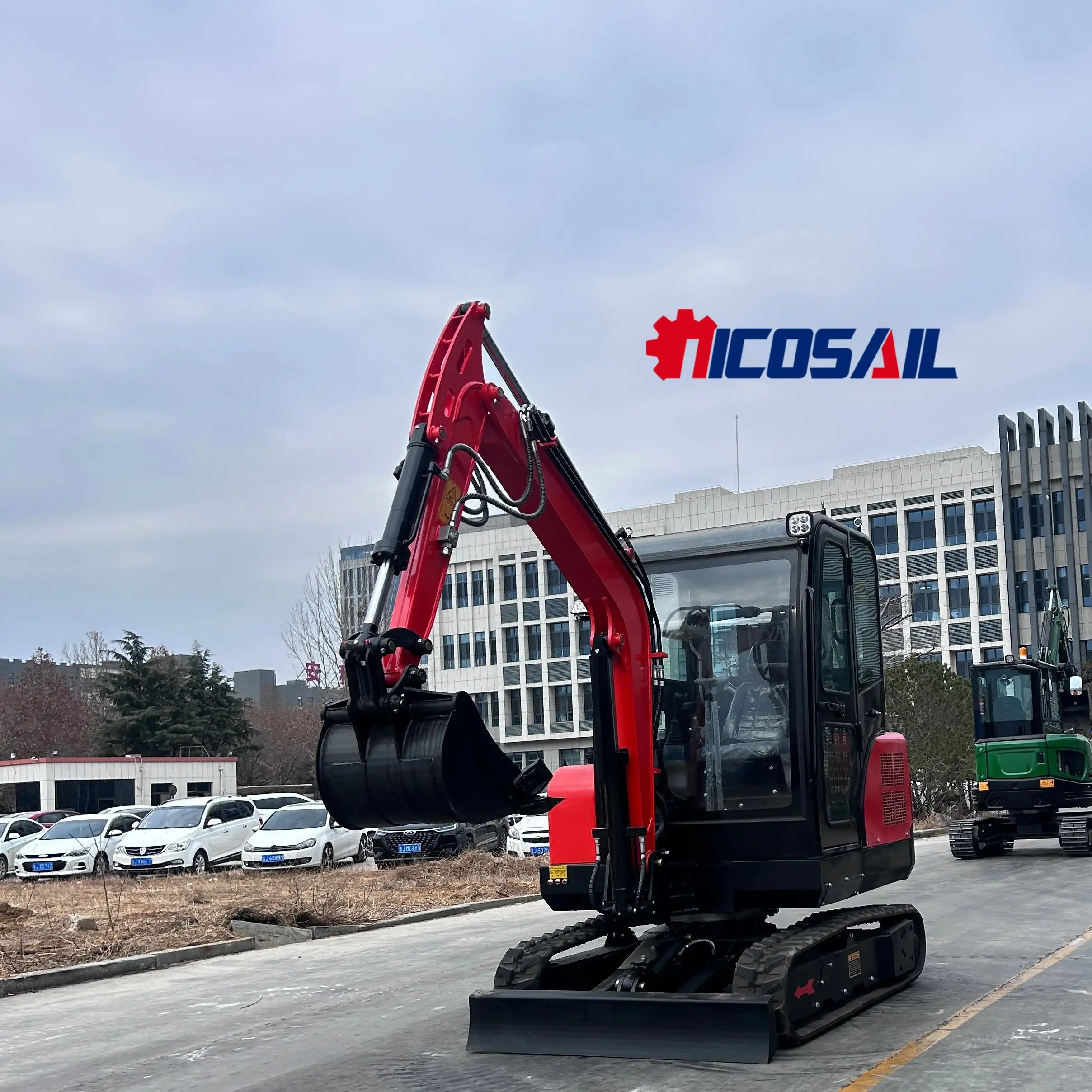 3.5-ton Mini Excavator Kubota Engine Mini Excavator Household Mini Excavator