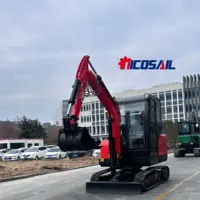 3.5-ton Mini Excavator Kubota Engine Mini Excavator Household Mini Excavator