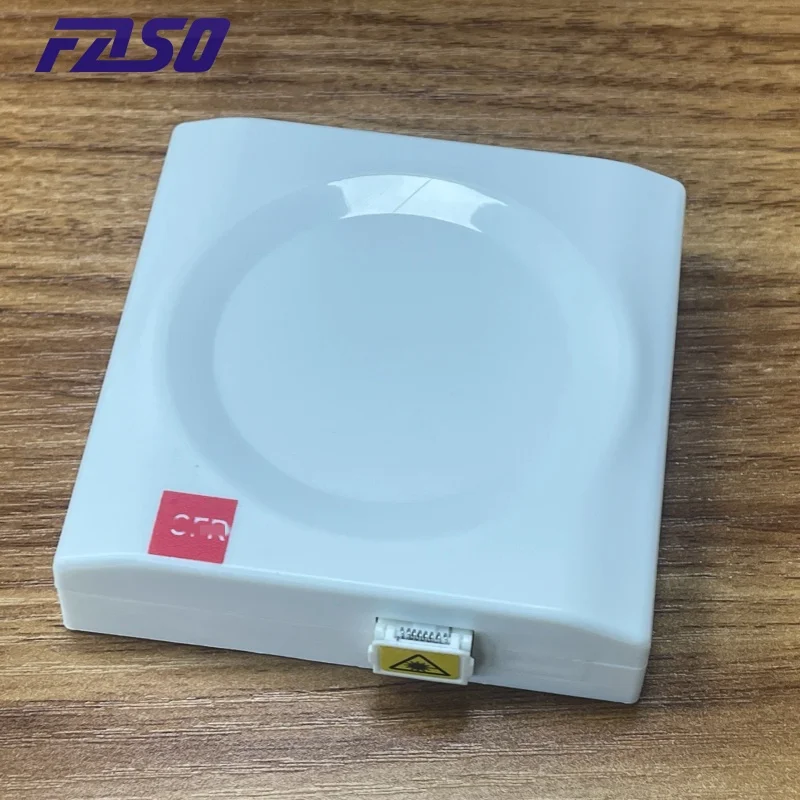 SFR 로고가 있는 단일 모드 소켓 PTO 박스 세트, 프랑스 광섬유 터미널 정션 박스 패널 박스, FTTH SC/APC 1 코어, 40PCs