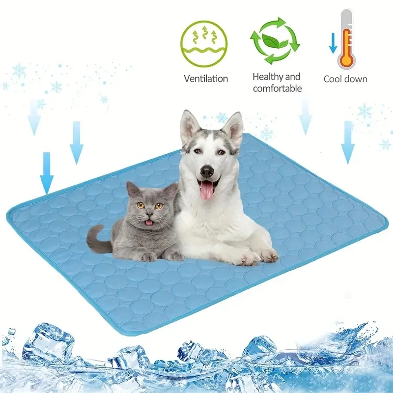 Dog Cooling Mat Pet Cold Bed Extra Large For Small Big Dogs Accessories Cat...