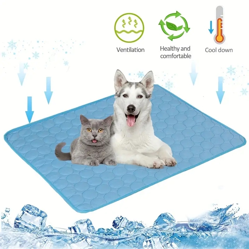 Dog Cooling Mat Summer Pet Cold Bed Extra Large For Small Big Dogs Pet Accessories Cat Durable Blanket Sofa Cat Ice Pad Blanket - Dog Beds/mats