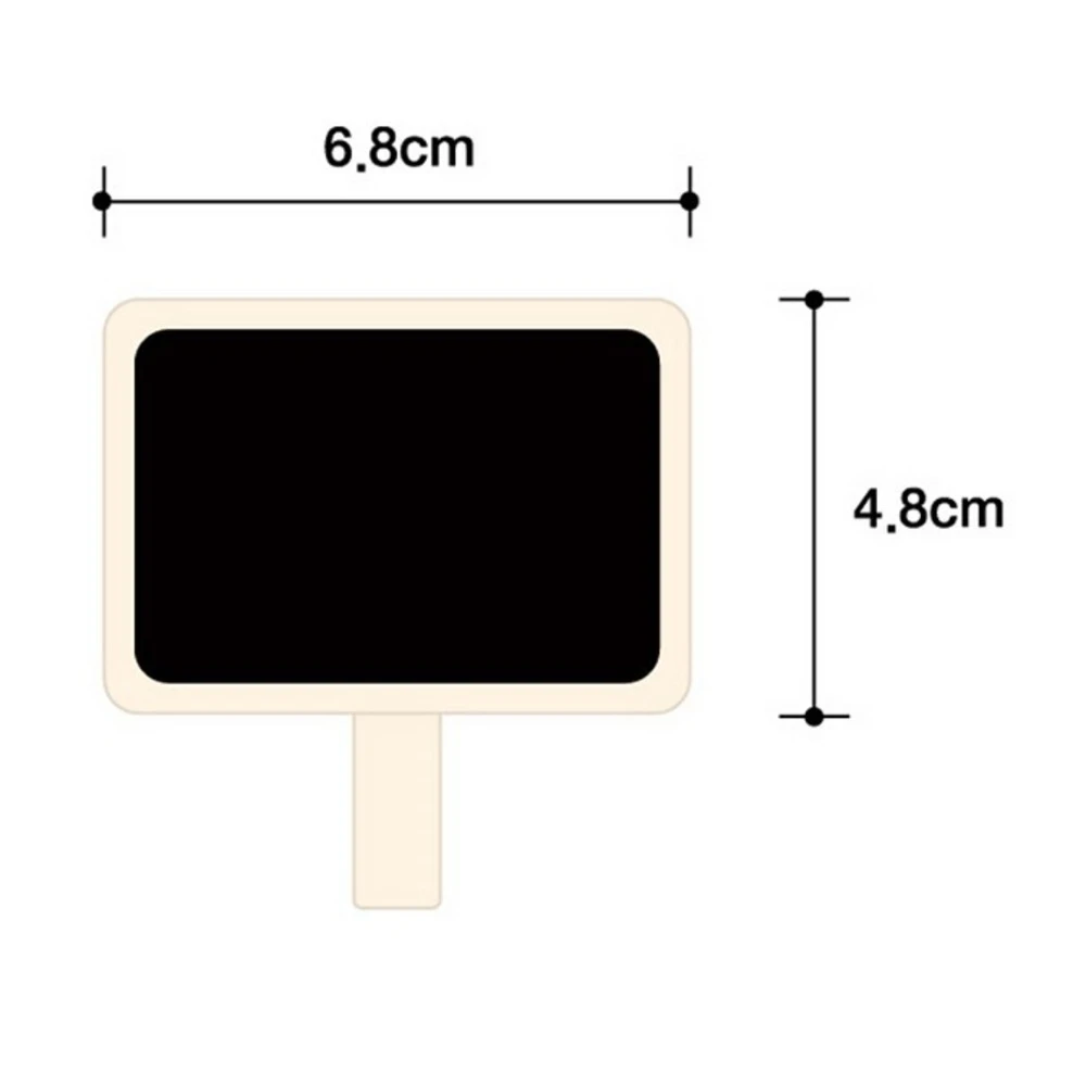 Mini Clamp Memo Record Drawing Board Clip Message Blackboard