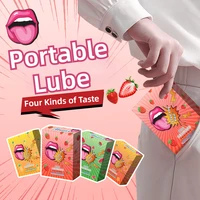 2-in-1 fruchtiges Erdbeer-Ananas-Gleitmittel, leckbares Oralsex-Gleitflüssigkeit für Erwachsene, Flirten, Oralsex, Paar stimulieren Gleitgel 4