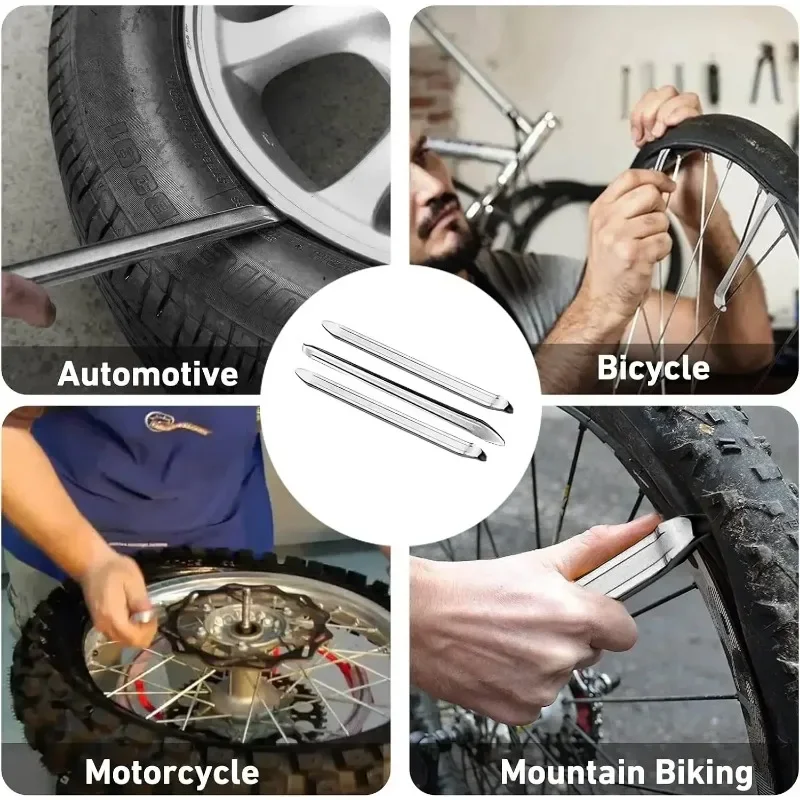thumbnail image 2 of PRO CAKEN Motorcycle Tire Iron Set - 5-Size Combo Levers For Dirt Bike Tire Changes 2 of 14