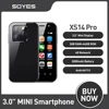 SOYES XS14 Pro Mini Smartphones 4G LTE 3GB+64GB Android 9.0 Quad Core 3.0 Inch 2600mAh Battery Face ID Type-C Small Mobile Phone 1