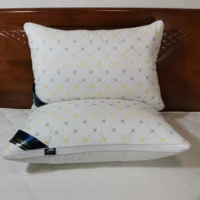 Insert d'oreiller en polyester pour adultes, hôtel et usage domestique, noyau de literie rectangulaire blanc doux, oreiller durable pour dortoir et ménage 2