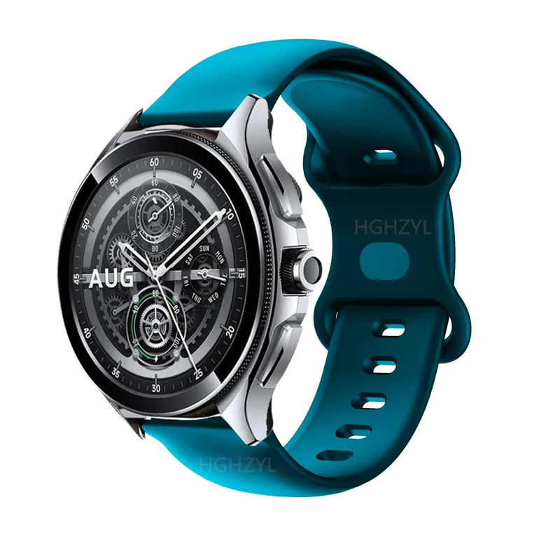Silicone Bracelet Strap for Smartwatch - Multicolor Accessory