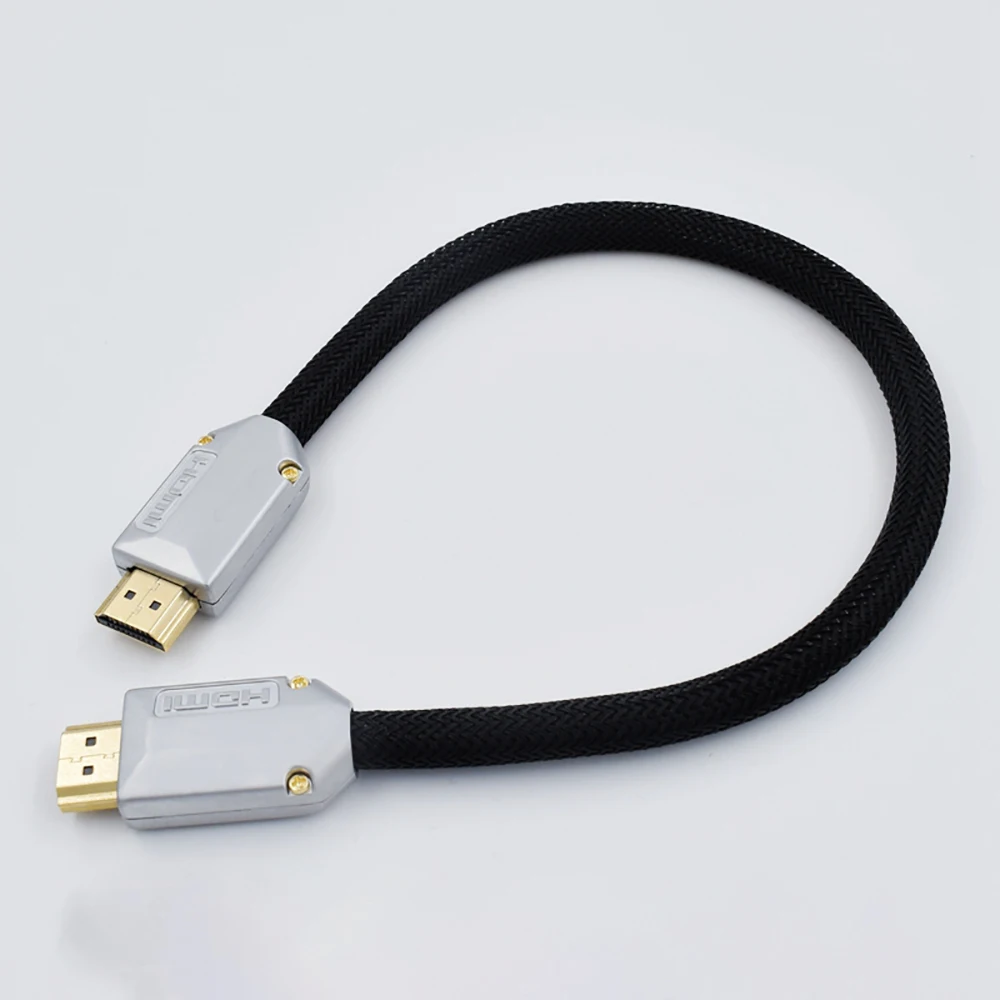 

Аудиофил HIFI посеребренный HDMI IIS кабель I2S сигнальный кабель аудио кабель медный позолоченный штекер диаметр 8,5 мм длина 50-200 см