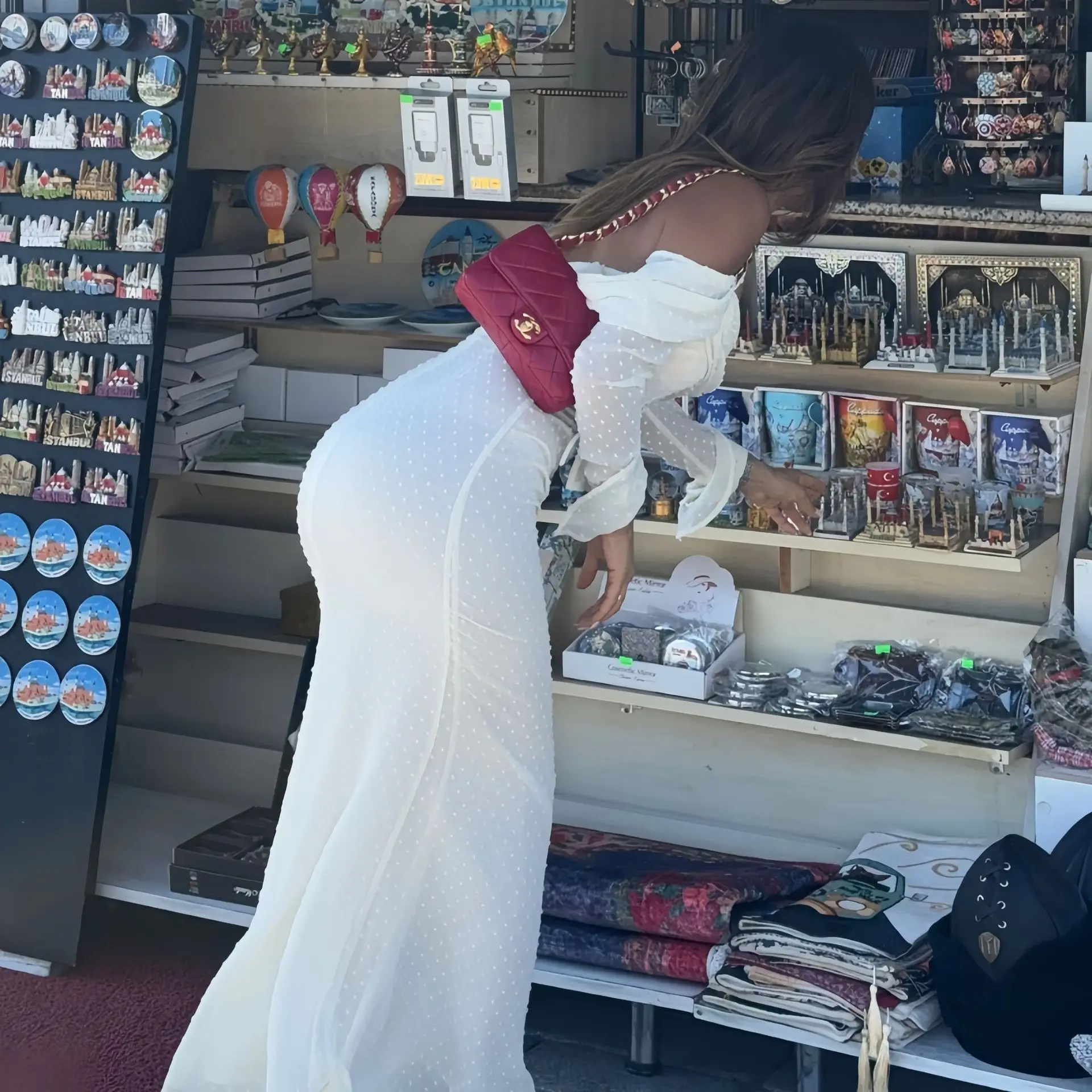 Vestido largo de malla de moda sin espalda para mujer, con cordones, cintura alta, hombros descubiertos, ajustado, elegante vestido de fiesta de otoño para mujer