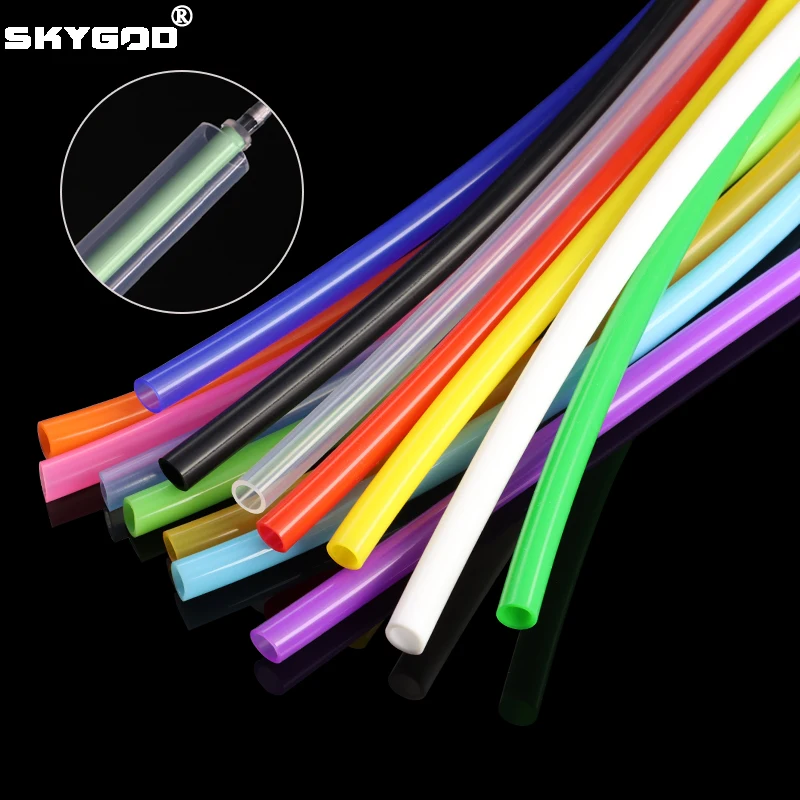 Flexible Silicone Tube Food Grade ID 0.5 1 2 3 4 5 6 7 8 9 10 12 14 16mm Soft Rubber Tubing Drink Pipe Water Hose 1m silicone tube rubber tubing rubber tube rubber hose