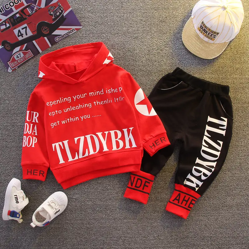 Autumn Kids Clothes Children Boys Girls Sport Letters Hoodies Pants 2Pcs/sets Toddler Active Clothing Infant Kids Tracksuit Kids Clothing Set Girls Clothing Set Kids Sports Suit Boys Clothing Set Children Sports Suit Kids Sweatshirt Set Boys Tracksuits Suit Boys Tracksuits