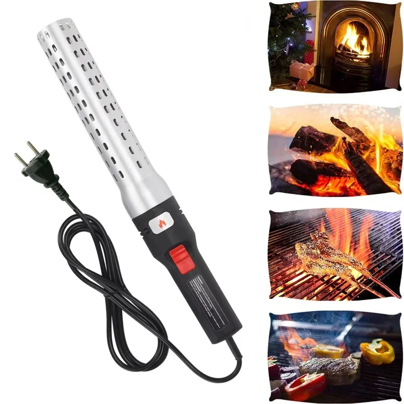 BBQ Starter Charcoal Lighter Electric Firelighter for Kamado Barbecue Grill Fire Tools Quickly Ignite BBQ Smoker Grill bbq lighting tools