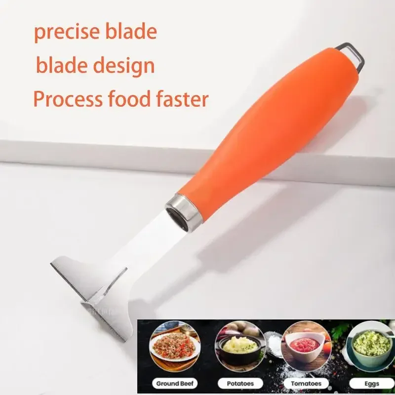 New Multifunctional Meat Chopper Tool Meat Tool for Ground Beef Meat Chopper for Ground Beef Non-slip Ground Chopper lijiao