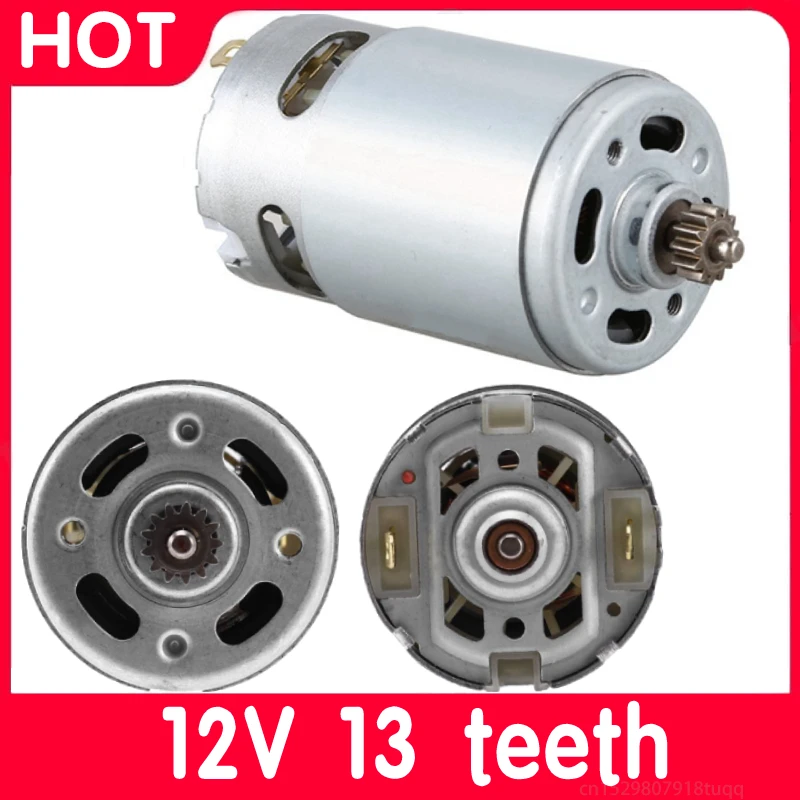 12V 13 zubů RS-550VC-8518 mechanismus motorový pro GSR12V-15 3601H68102 elektrický vrtačka šroubovák údržbu náhradních částí