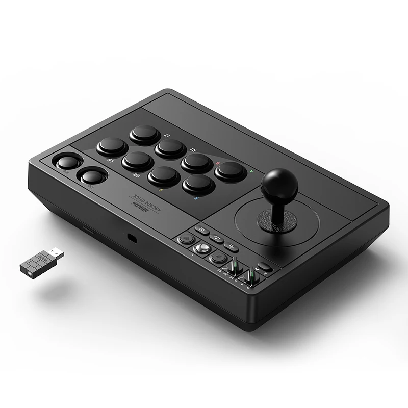 8Bitdo Arcade Stick V3 With Wired/Wireless 2.4G/Bluetooth For Switch  Windows Steam Deck Can Play King of fighters/Contra Etc - AliExpress