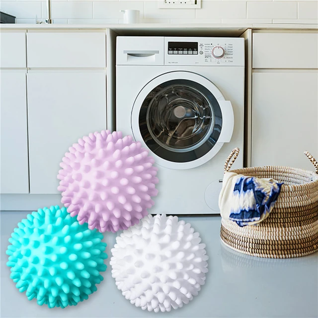 6 Pièces, Boule À Linge, Boule De Lavage De Linge Anti-enroulement