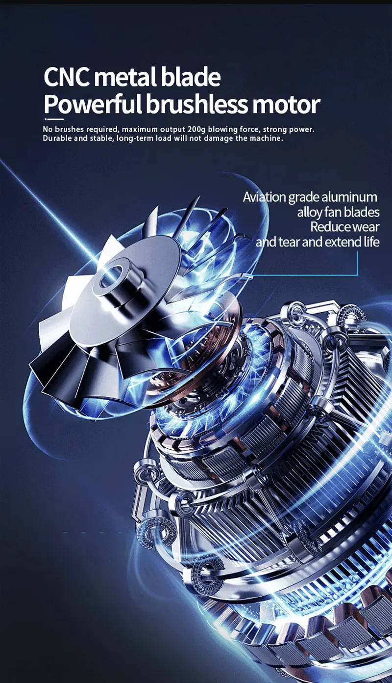Fiizreal X50 Pro motor és belső szerkezet
