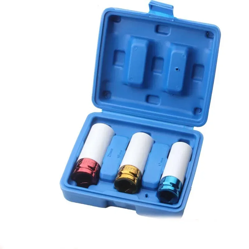 

3PCS Pneumatic Tire Protection Sleeve Color Sleeve Three Pieces
