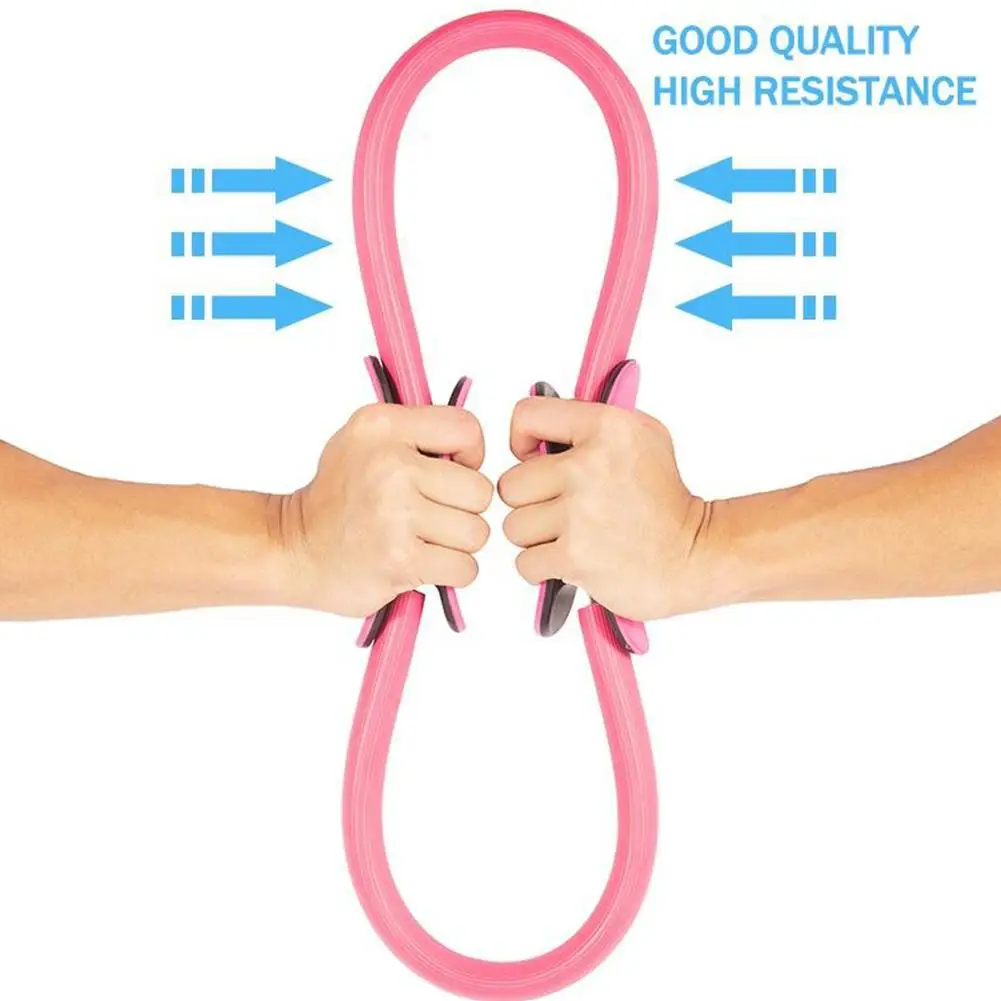 38cm Yoga Fitness Circle Magic Ladies Professional Home Training Circle Exercise Gym Pilates Muscle Exercise Accessories Y7t7 yoga circle,pilates ring