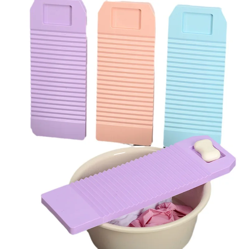 Old Style Washboard Household PP Laundry Board Plastic Slot Large and Small Dormitory Laundry Board