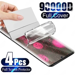 Premium Hydrogel Screen Protector Set - Pack of 4 Films - Hydrogel Film