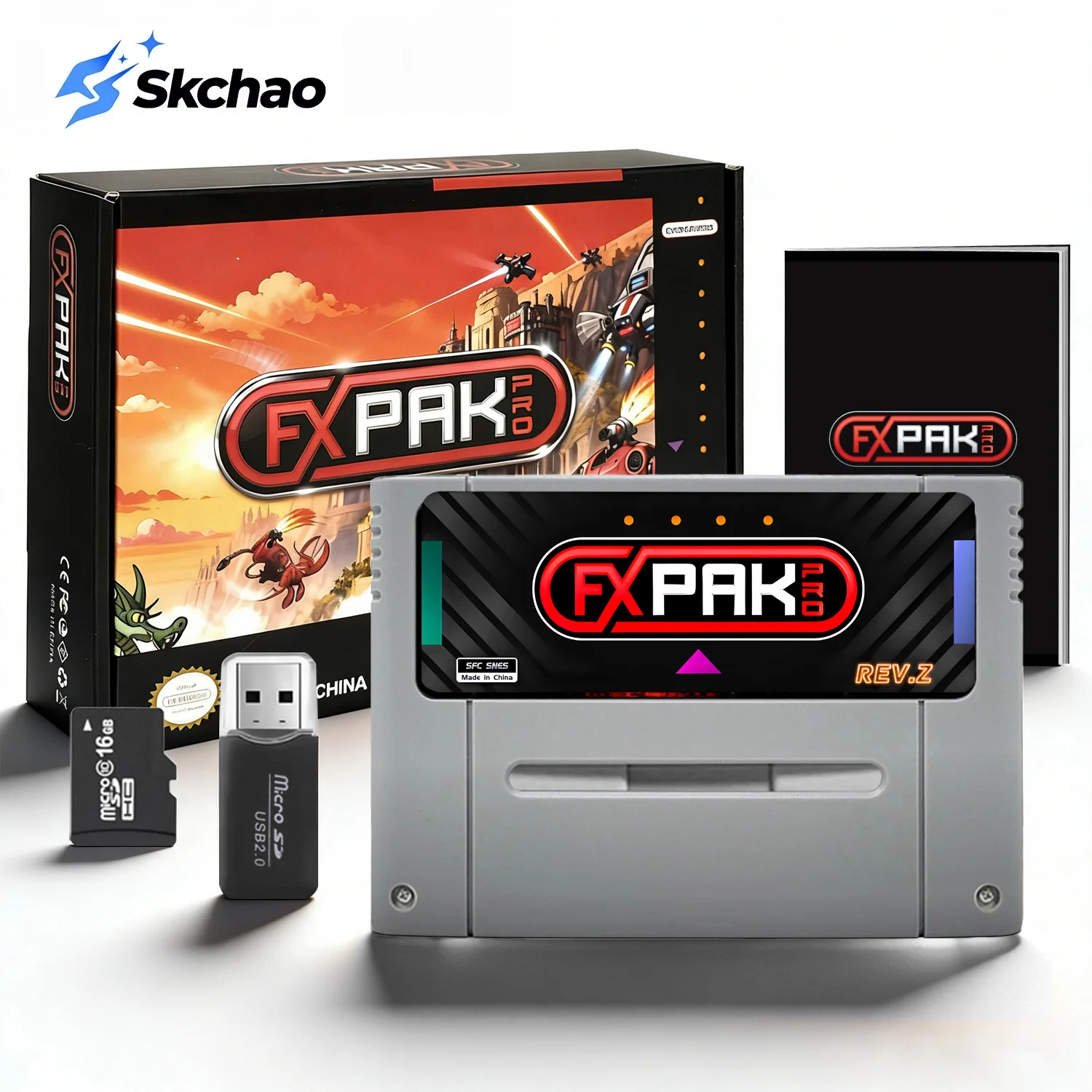 Fxpak Pro Setup Karta Flash Fxpak Pro Rev.Z do konsoli Super Famicom, Multi Cartridge ...