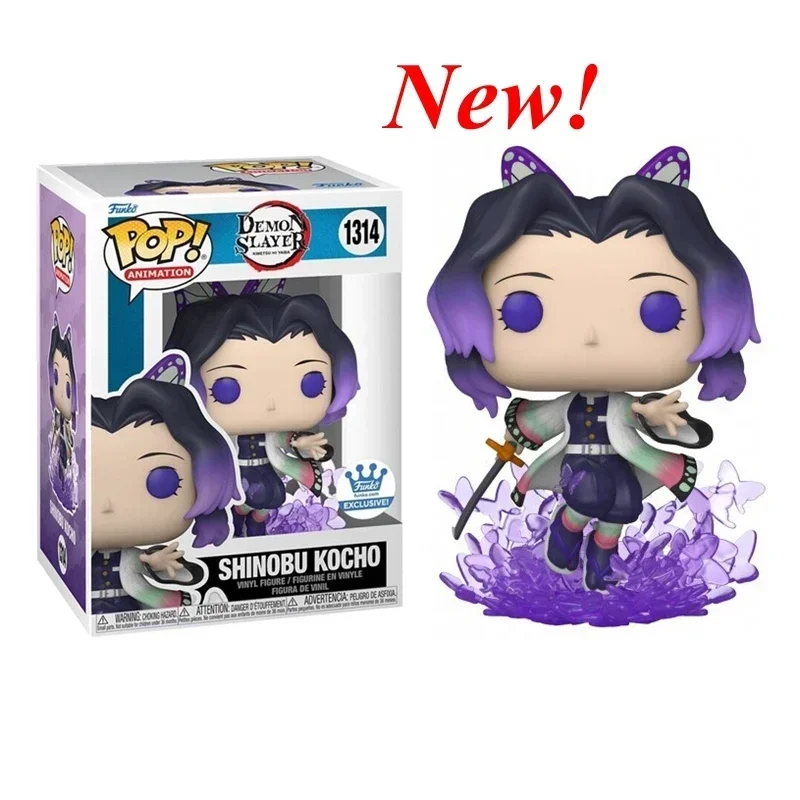 thumbnail image 1 of 2025 NUEVA figura de acción Funko Pop Demon Slayers Muichiro 1193 Tanjuro 1255 Rengoku 1308 Shinobu 1314, modelo de juguete de colección para regalo, 1 of 5